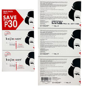 Original Kojie San Kojic Acid Soap 100g x 3 Bars