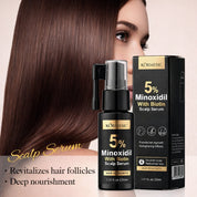 KORMESIC 5% Minoxidil With Biotin Scalp Serum lightweight nourishing scalp care for daily routine use