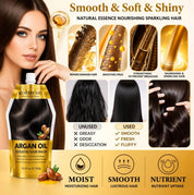 KORMESIC Professional Keratin Hair Mask Duo complete argan oil and botox hair care system for smoother looking hair