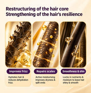 KORMESIC Professional Keratin Hair Mask Duo helps achieve smooth silky shiny healthy looking hair