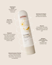 La Crème Animo Hair Daily Nourishing Shampoo & Conditioner Duo for hair strength and shine