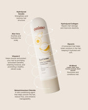 La Crème Animo Hair Daily Nourishing Shampoo & Conditioner Duo for hair strength and shine