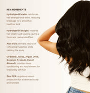 La Crème Daily Nourishing Shampoo 250ml leaves hair soft and smooth