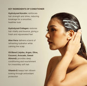 La Crème Animo Hair Daily Nourishing Shampoo & Conditioner Duo for healthy looking hair