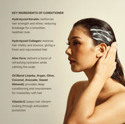 La Crème Animo Hair Daily Nourishing Shampoo & Conditioner Duo for healthy looking hair