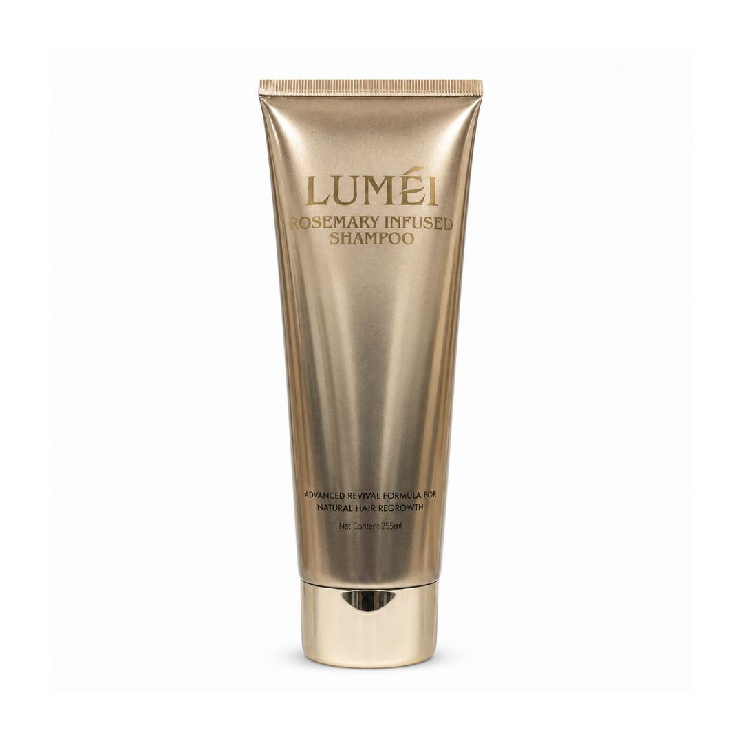 LUMÉI Rosemary Infused Shampoo 255ml for fresh scalp care and clean-feeling hair