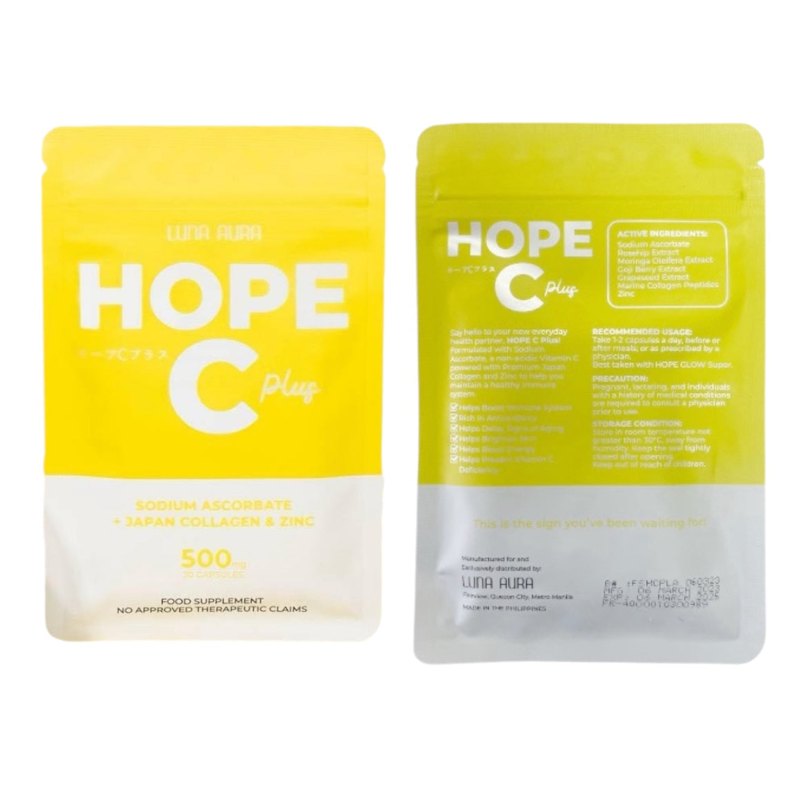 Luna Aura HOPE C Plus, 30 Capsules