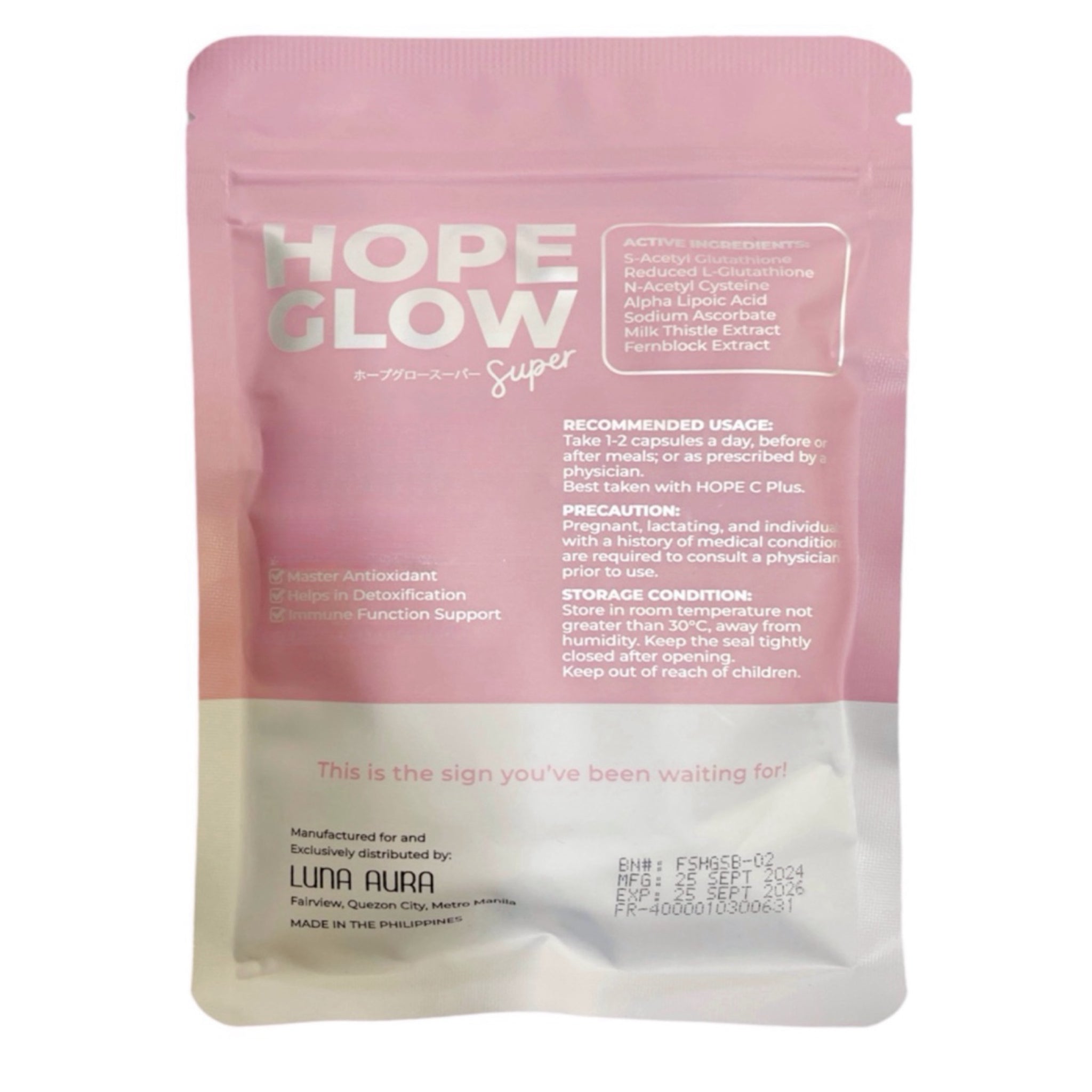 Luna Aura HOPE GLOW Super 700mg (60 Capsules) D Nelson Enterprises Luna Aura HOPE GLOW Super 700mg (60 Capsules) D Nelson Enterprises