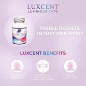 Luxcent Glutathione Plus Capsules with Marine Collagen - 1800mg