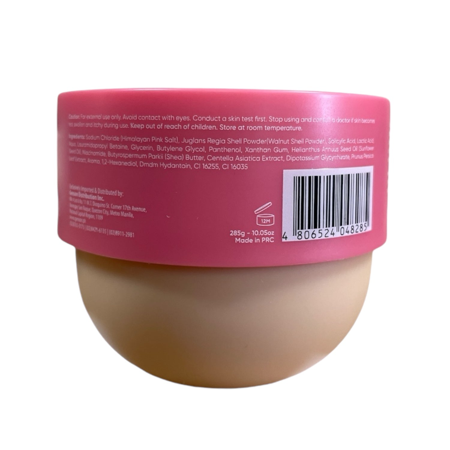 Luxe Organix Bye Bye Bum Bumps Scrub smoothens skin texture

