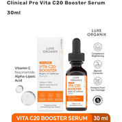 Luxe Organix Clinical Pro Vita C20 Booster Serum 30ml perfect for daily skincare routine

