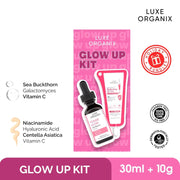 LUXE ORGANIX Power Glow Serum 30ml & Perfecting UV Tint Sunscreen Serum 10g