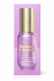 Luxe Organix lightweight serum hair oil for smoother and softer hair feel