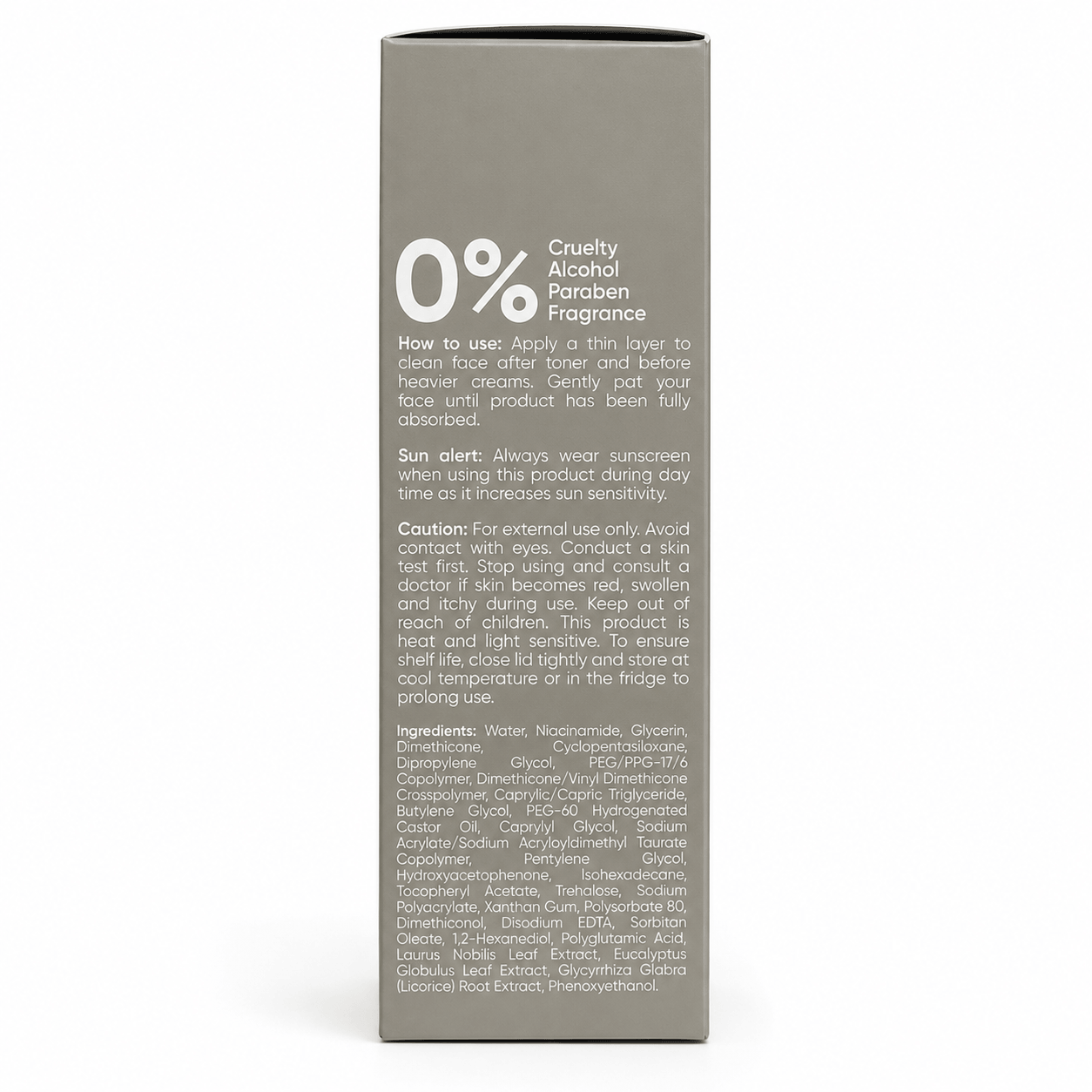 Luxe Organix Miracle Repair Luminous Bright Serum Lightweight Korean Face Serum for Smooth Hydrated Looking Skin