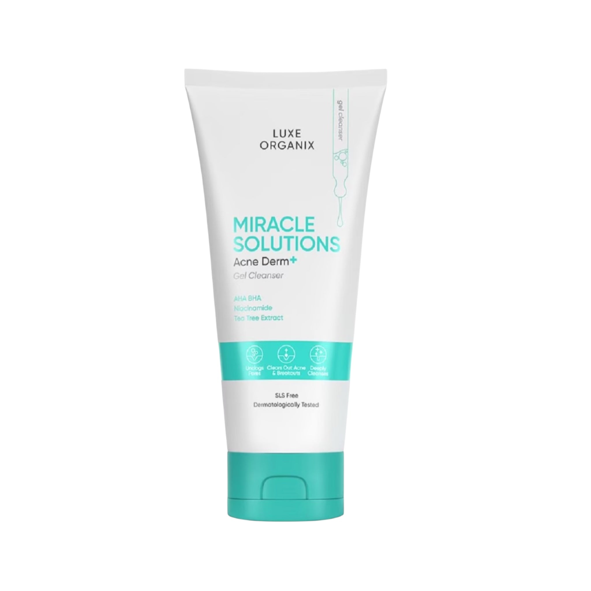 BHA Gel Cleanser 150 ml | Deep Pore Cleansing Face Wash with Salicylic, Lactic & Glycolic Acid | Niacinamide & Tea Tree for Smooth, Clear, Balanced Skin | Korean Skincare
