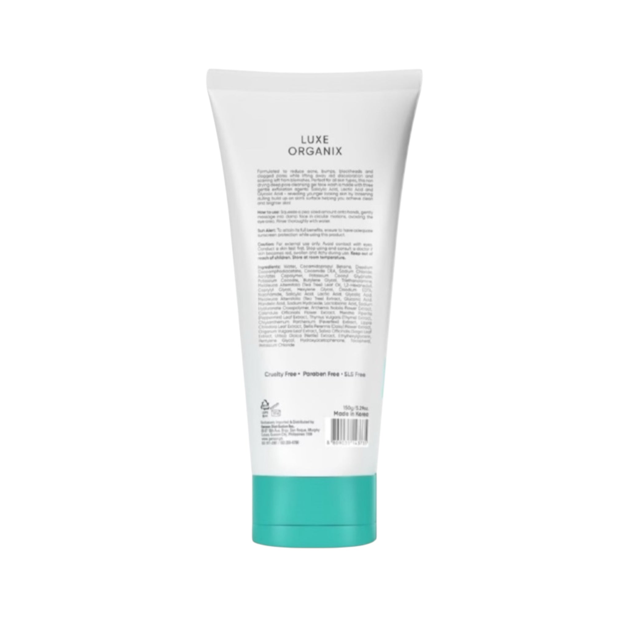 BHA Gel Cleanser deep pore cleansing face wash for clear and balanced skin.