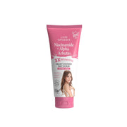 LUXE ORGANIX Niacinamide Alpha Arbutin Shower Salt Scrub 320g for deep cleansing