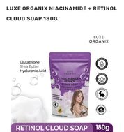 Luxe Organix Niacinamide + Retinol Cloud Soap 180g