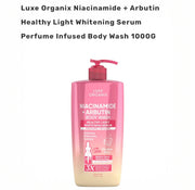 Luxe Organix Niacinamide Arbutin Body Wash refreshes during every bath

