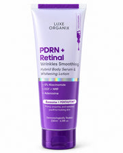 Luxe Organix PDRN + Retinal Hybrid Body Serum Lotion 200ml for daily body care