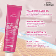 Luxe Organix TXA Melasma Clear cream for smooth and balanced skin