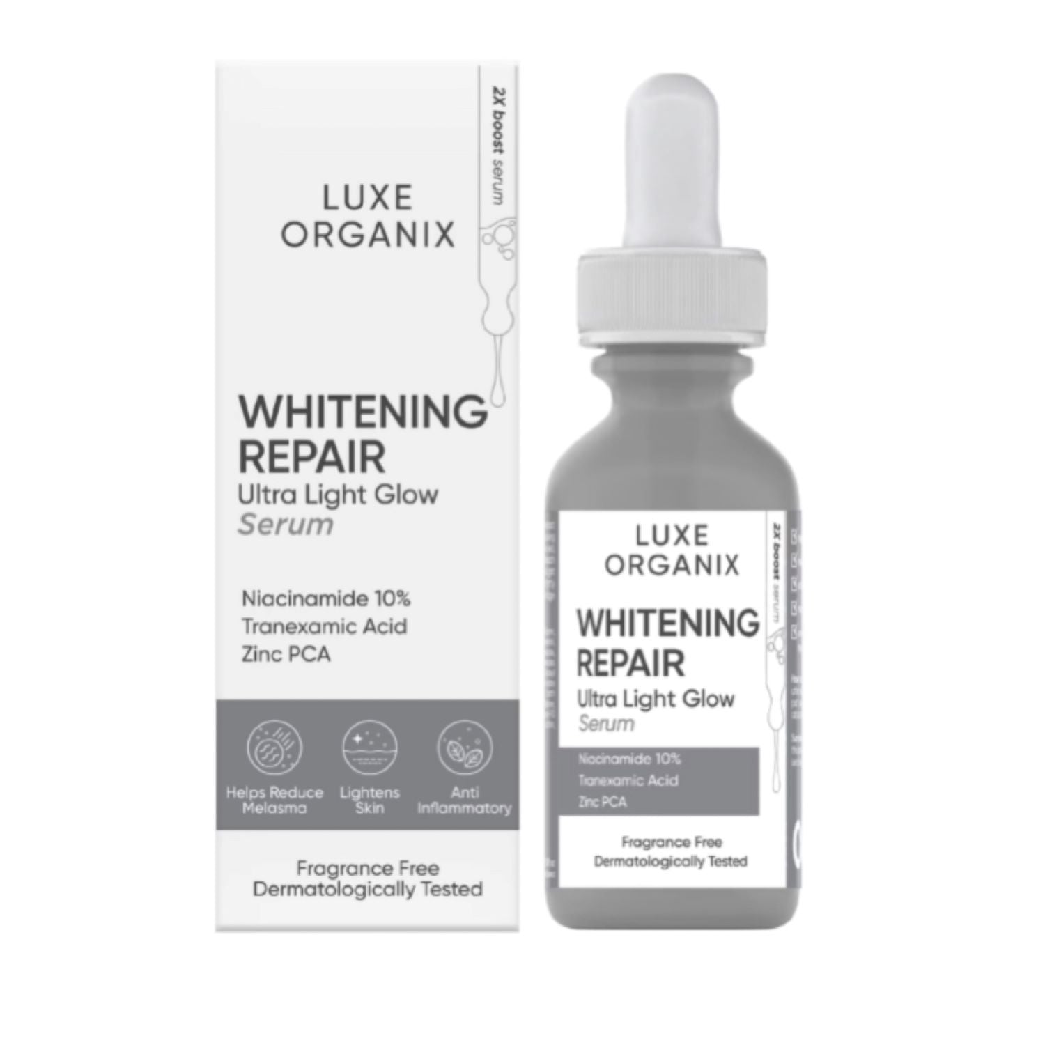 Luxe Organix Ultra Light Glow Set for complete skincare routine

