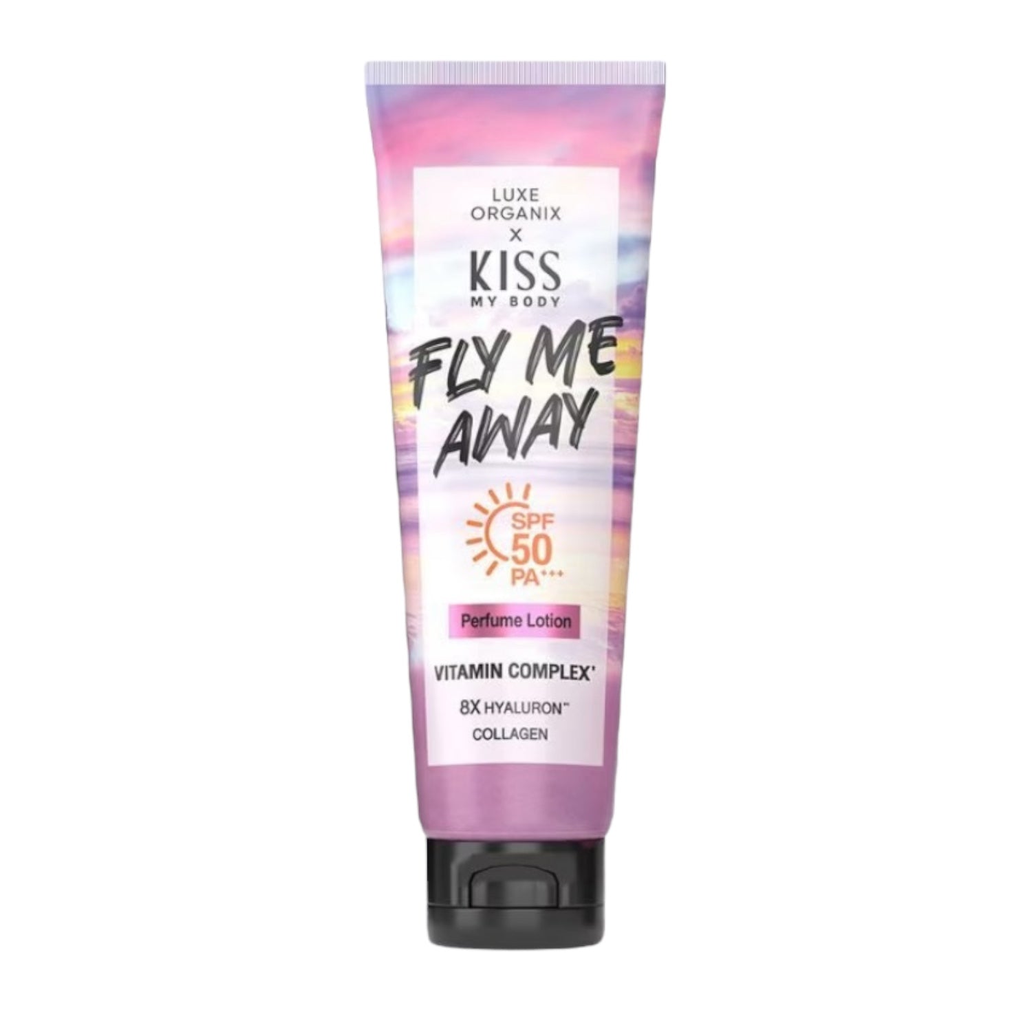 Luxe Organix X Kiss My Body FLY ME AWAY Perfume Lotion SPF 50 PA+++ | 200g