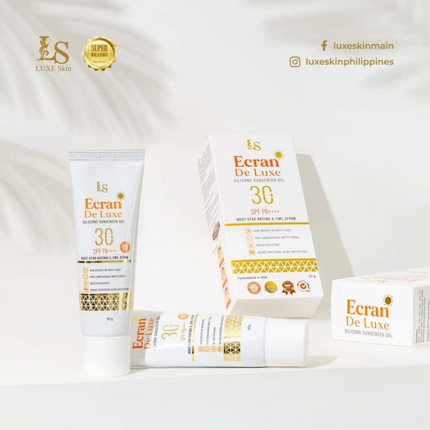 Luxe Skin Ecran De Luxe Silicone Sunscreen Gel SPF 30 PA++++ 50g