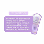 Luxe Skin by Anna Magkawas Glowtion SPF 50 body lotion