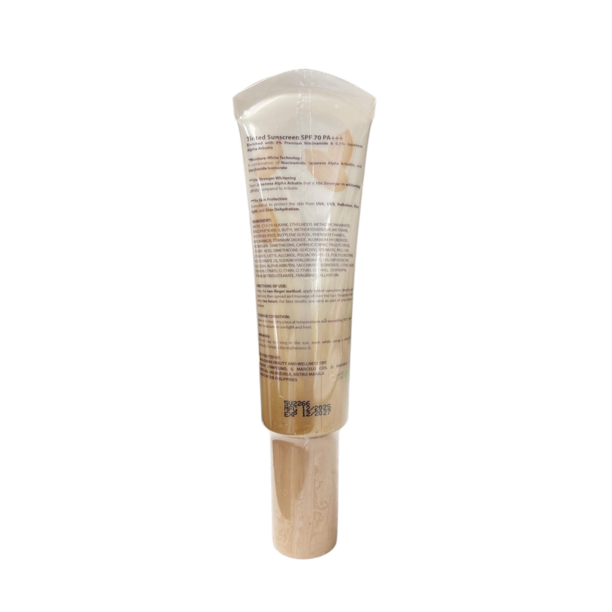 LUXE Skin Tinted Sunscreen SPF 70 PA+++ designed for high sun protection and everyday use