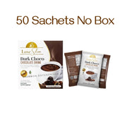 Luxe Slim Dark Choco Chocolate Drink,  50 Sachets