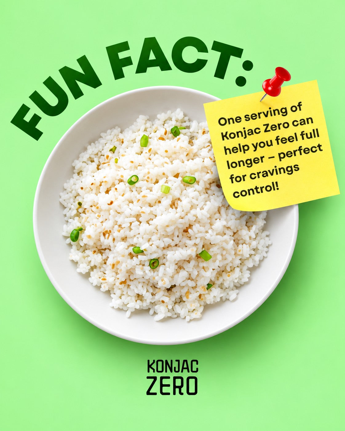 Luxe Slim Konjac Zero Shirataki Dry Rice 500g sugar-free rice alternative for convenient everyday dining.