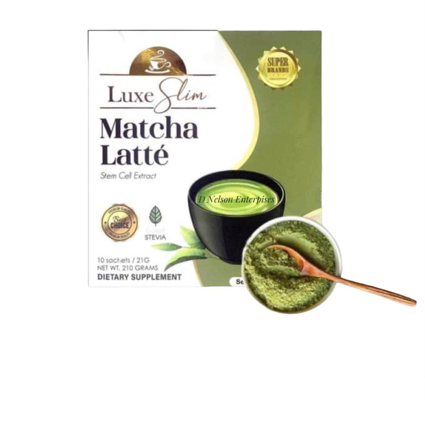 Luxe Slim Matcha Latte with Stem Cell Collagen Drink