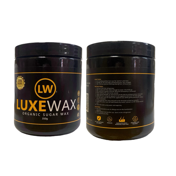 Luxe Wax Organic Sugar Wax, 350g