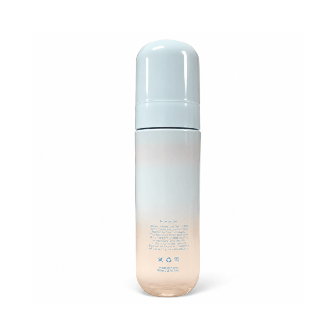 Luxelle BioHydra Serum Mist 80ml enriched with Squalane for soft and smooth-feeling skin