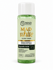 MAD Beauty Essentials MAD White Glow Toner lightweight exfoliating toner for smooth-feel underarm maintenance