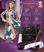 Madam Kilay Classic Coffee with Collagen smooth and creamy coffee blend with added collagen