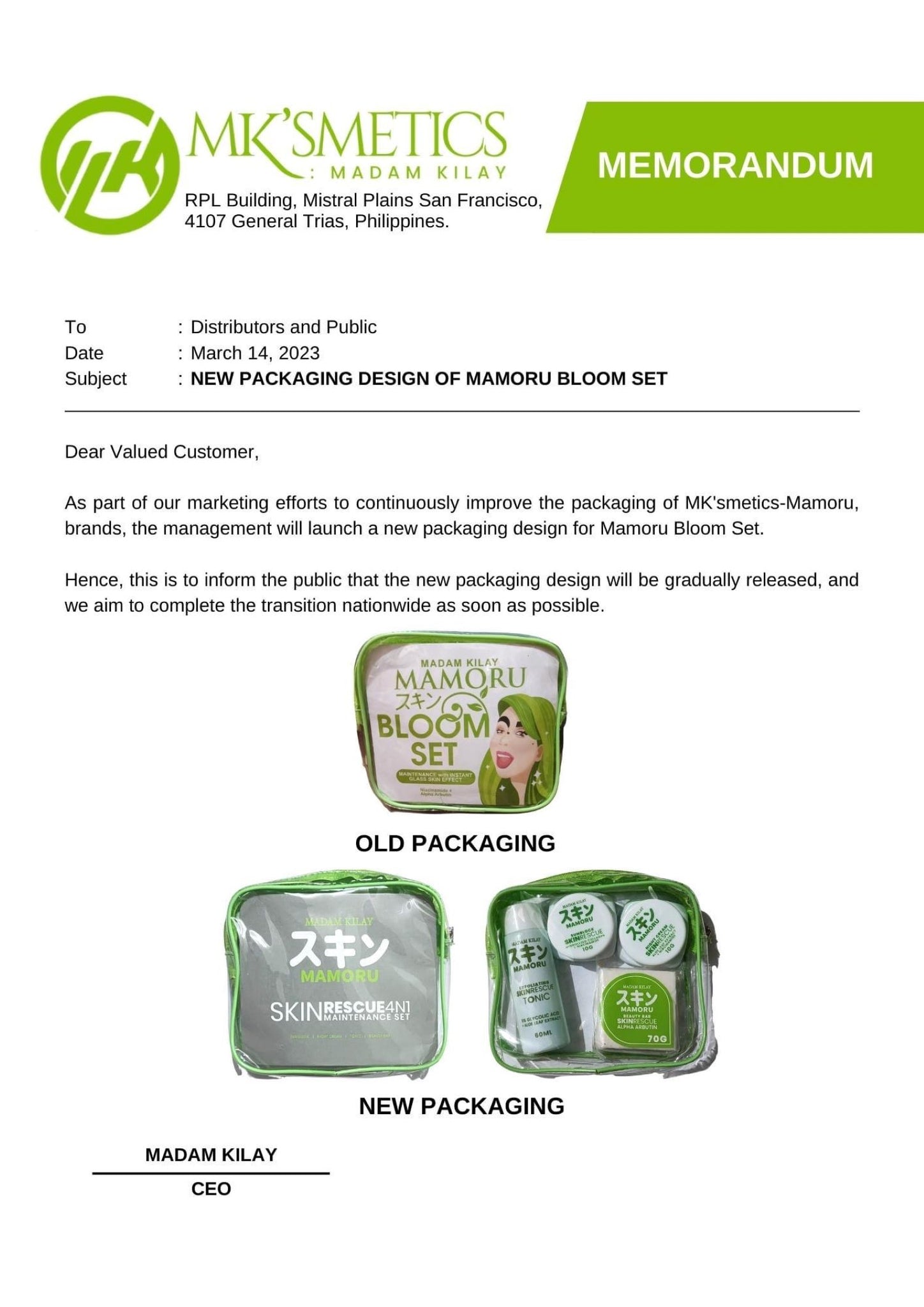 thumbnail image 2 of Madam Kilay Mamuro Sunscreen SPF 60 – 2fl Oz Chemical Cream With Aloe Vera For Face & Neck 2 of 4