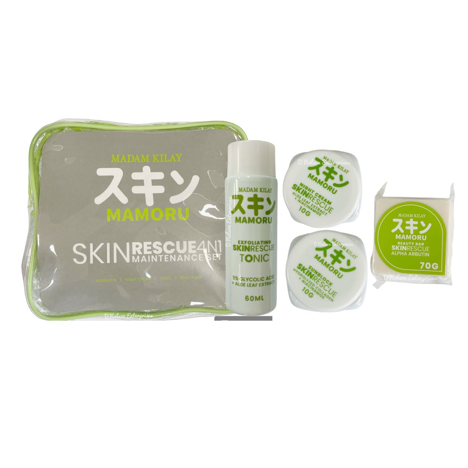 Madam Kilay Mamoru Skin Rescue Maintenance Set