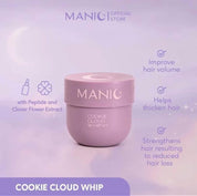 Manic Beauty Cookie Cloud Whip Hair Mask - Hair in Cloud Nine, 250ml