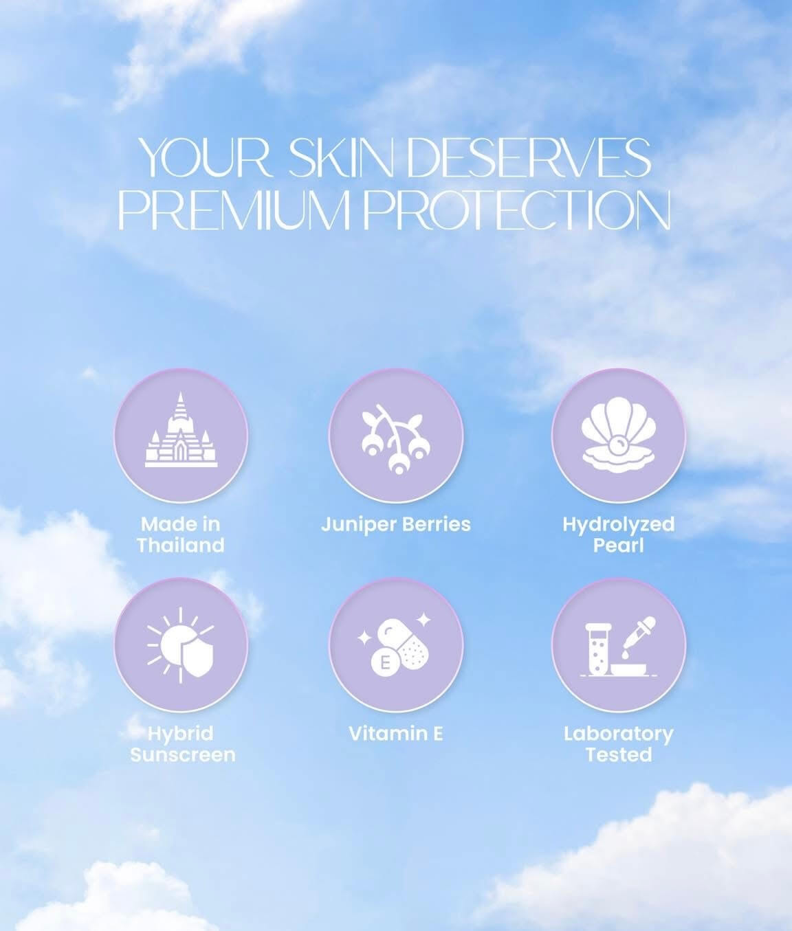 Manic Beauty SUNBEAM MOUSSE Hybrid Sunscreen SPF 50 PA++++ – Water-resistant formula suitable for active lifestyles.