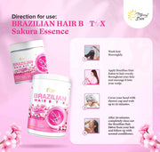Merry Sun Brazilian Hair BTX long lasting smoothness and soft texture