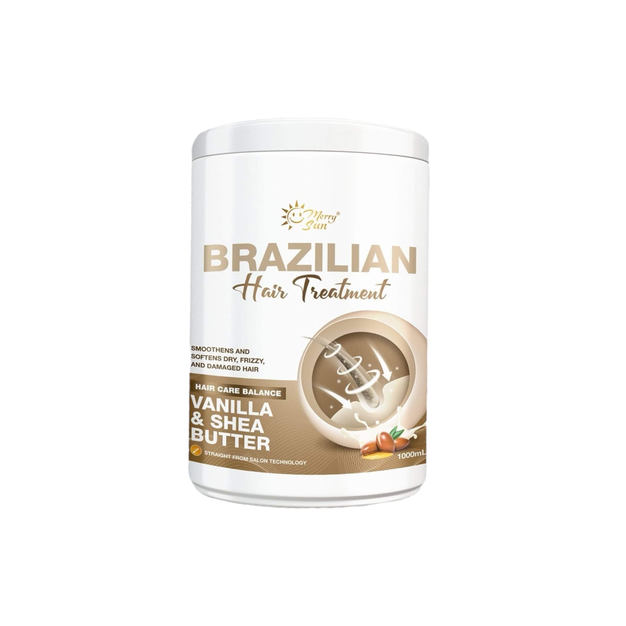 Merry Sun Brazilian Hair Butter 1000ml nourishing treatment for dry hair