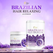 Merry Sun Brazilian Hair Relaxing Care with Lavender Essence for long lasting softness