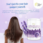 Merry Sun Brazilian Hair Relaxing Care with Lavender Essence salon quality hair treatment
