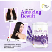 Merry Sun Brazilian Hair Relaxing Care with Lavender Essence to restore moisture balance