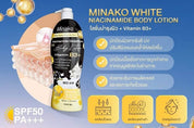 Minako Niacinamide Glutathione Plus Body Lotion 500ml gentle on all skin types