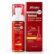 Minako Retinol Booster Serum with Niacinamide 10% for daily skincare, 100g