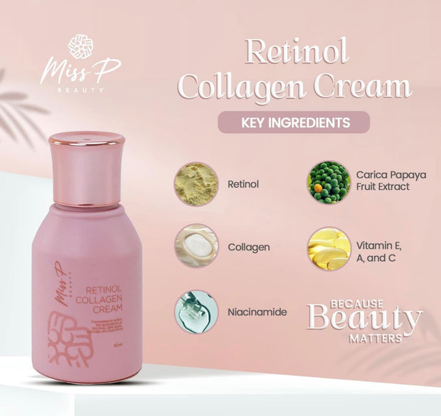 Miss P Beauty Retinol Collagen Cream 50ml