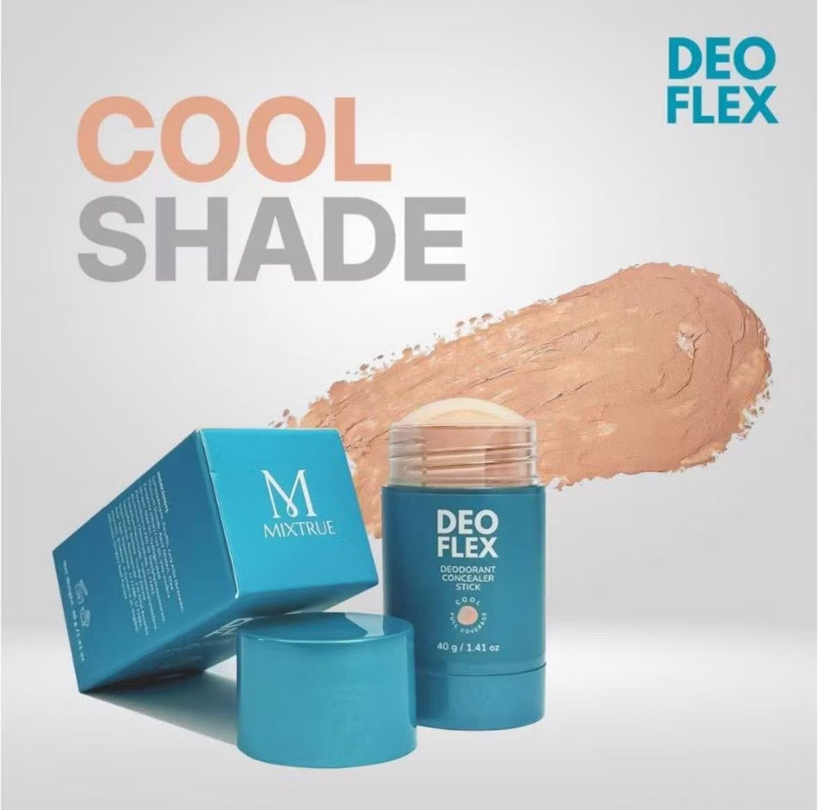 Mixtrue Beauty Deoflex Deodorant Concealer Stick 40g helps achieve a more even looking underarm appearance
